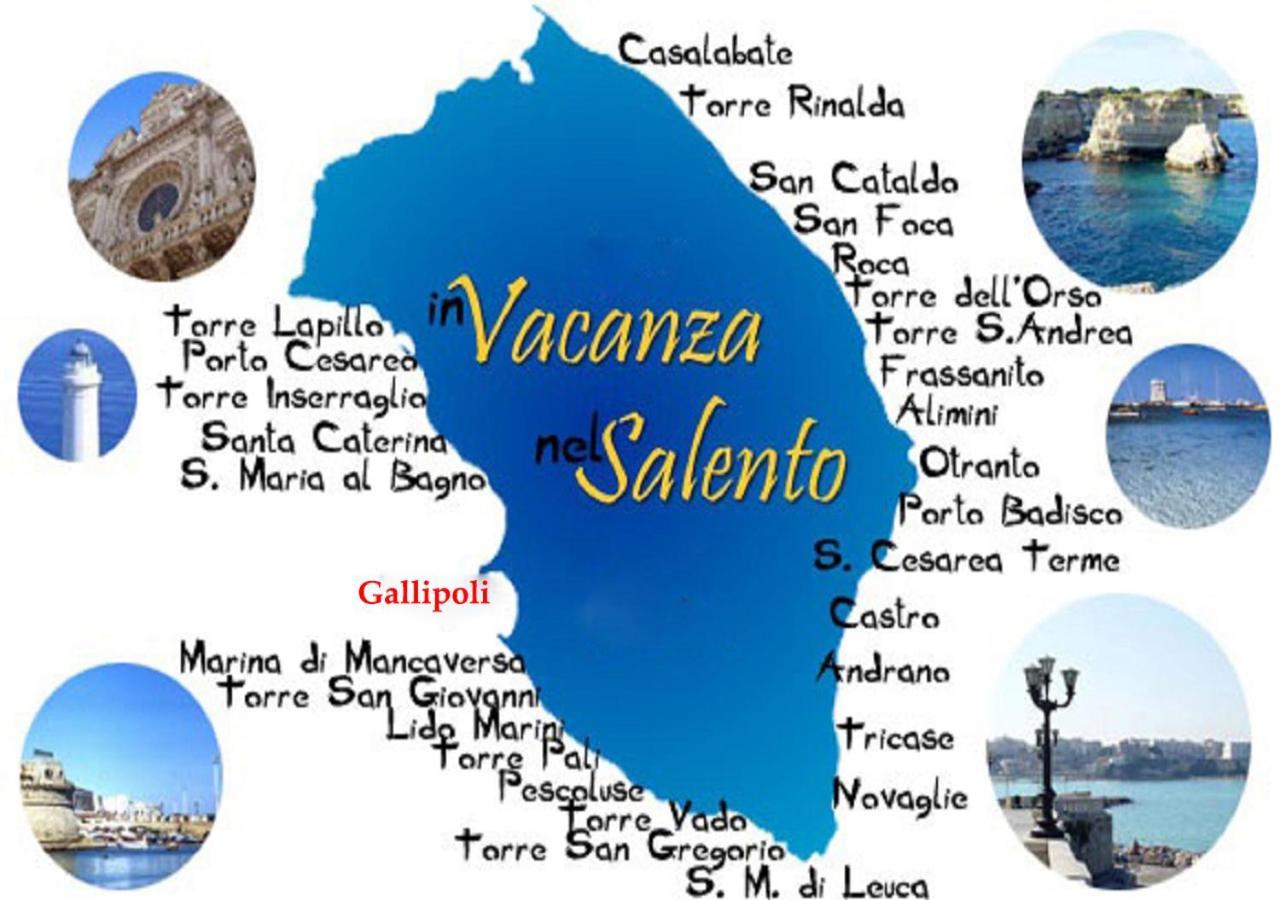 Appartamento Lido San Giovanni Gallipolli Exteriör bild
